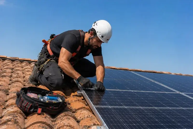 Maintenance et monitoring de panneaux solaires à Mirabel-aux-Baronnies