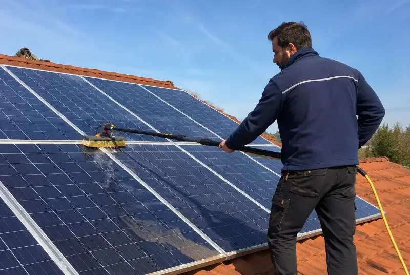 Nettoyage et entretien de panneaux solaires à Mirabel-aux-Baronnies