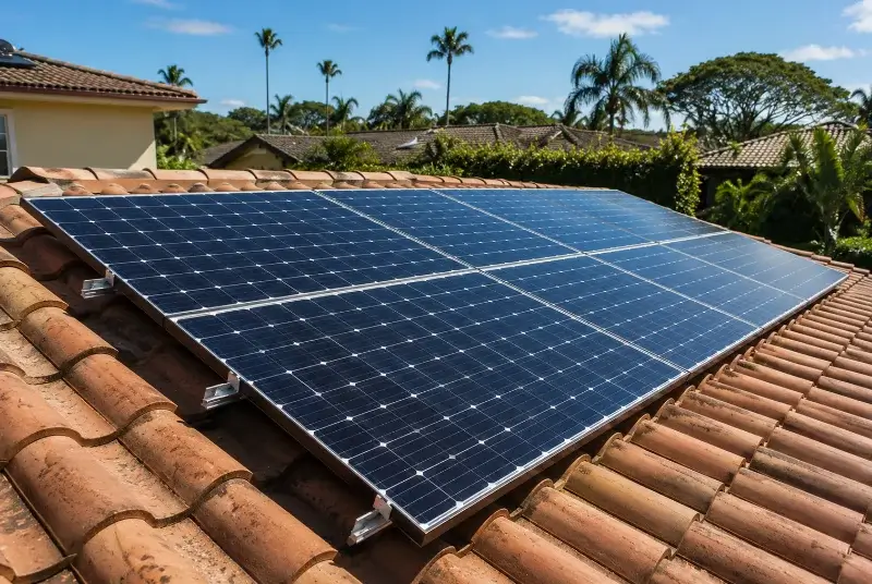 Installation de panneaux solaires à Mirabel-aux-Baronnies